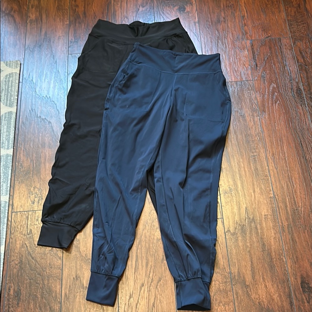 Black and Navy Jogger Pants